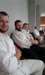 Sensei Dziq i reprezentacja Skarżyska: Rafał, Jacek i Przemek